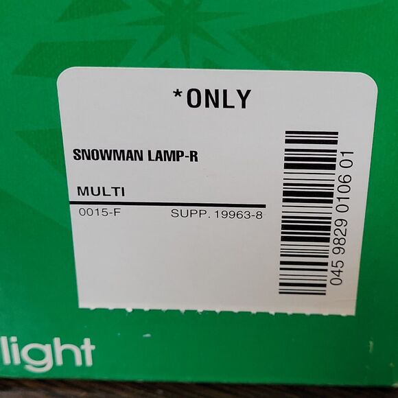 Lighted Snowman Accent Light Decor Couple JC Penny Home Collection Porcelain - Picture 12 of 14